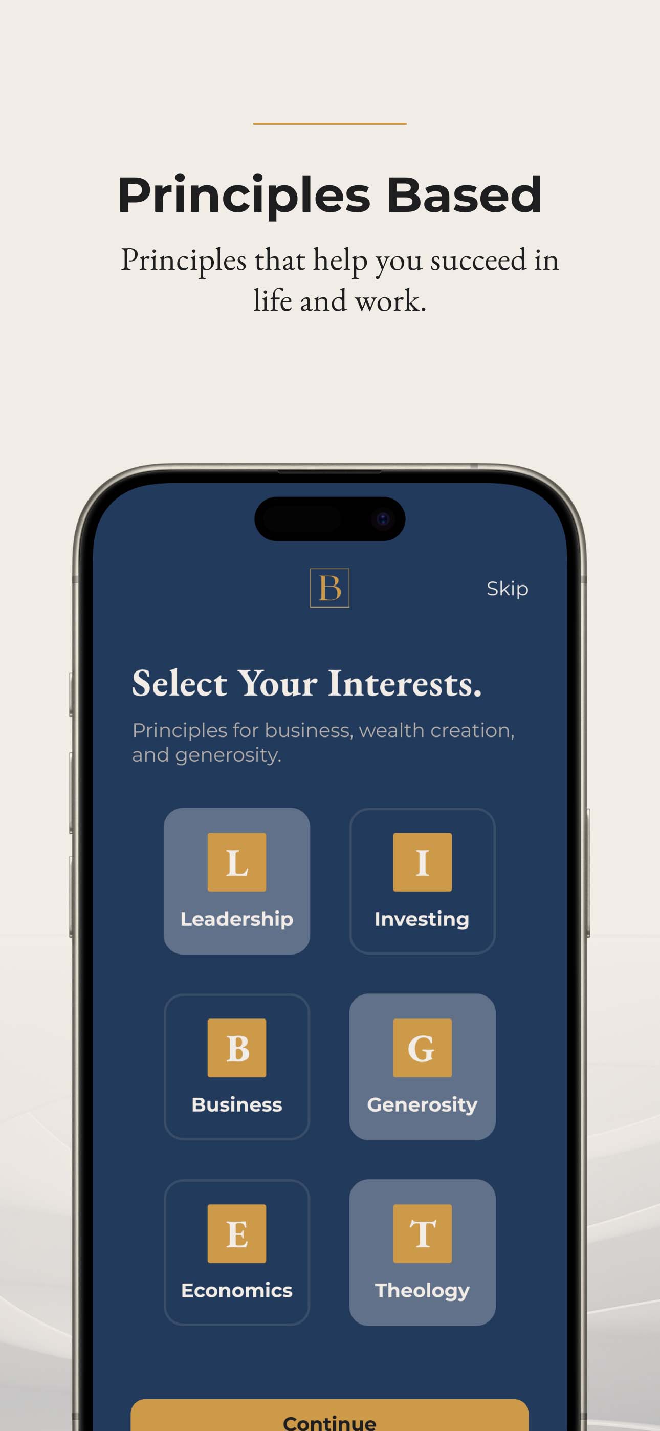 Business Bible daily principles