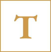 Gold T Icon