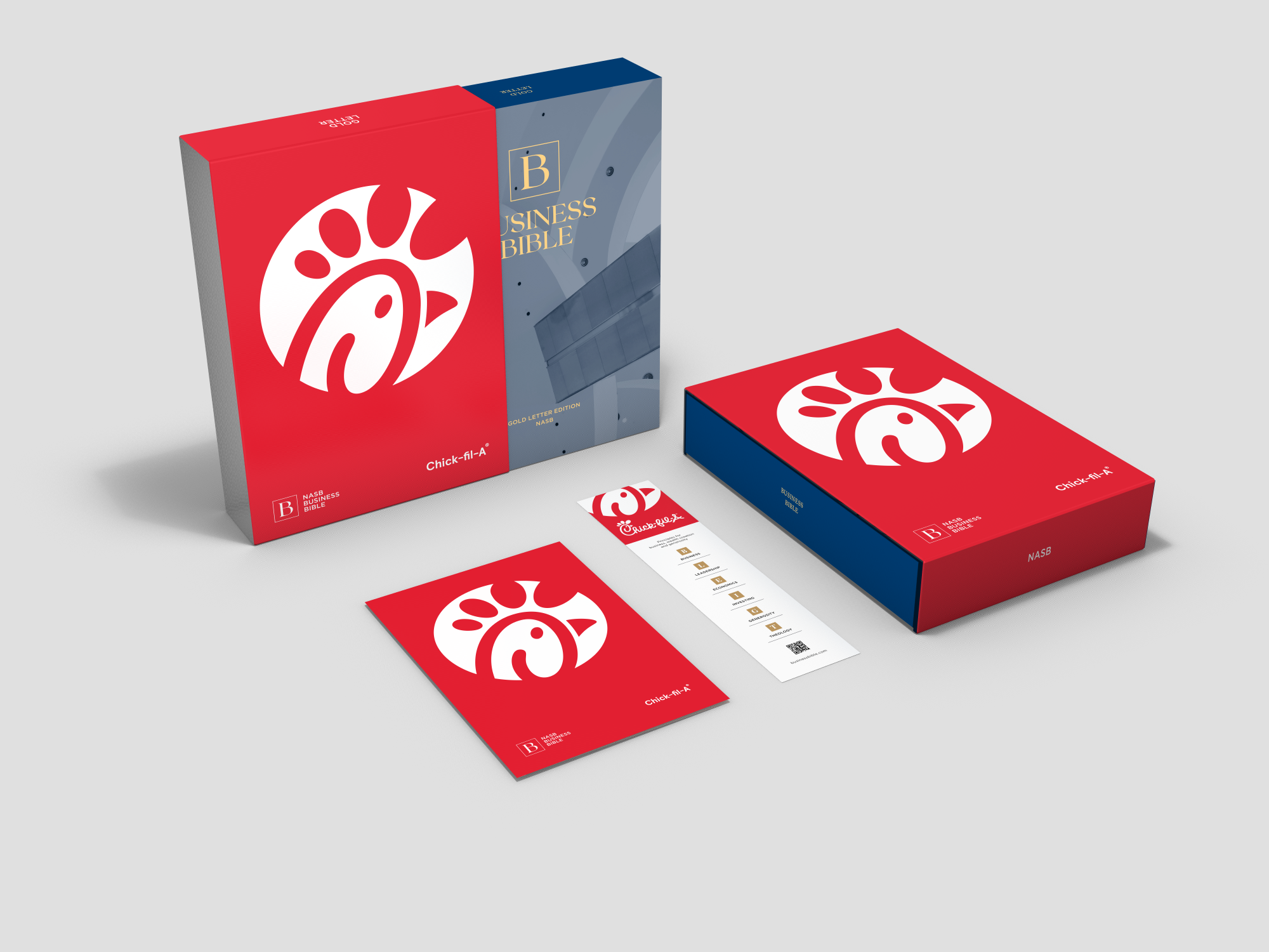 Business Bible chickfila box wrap
